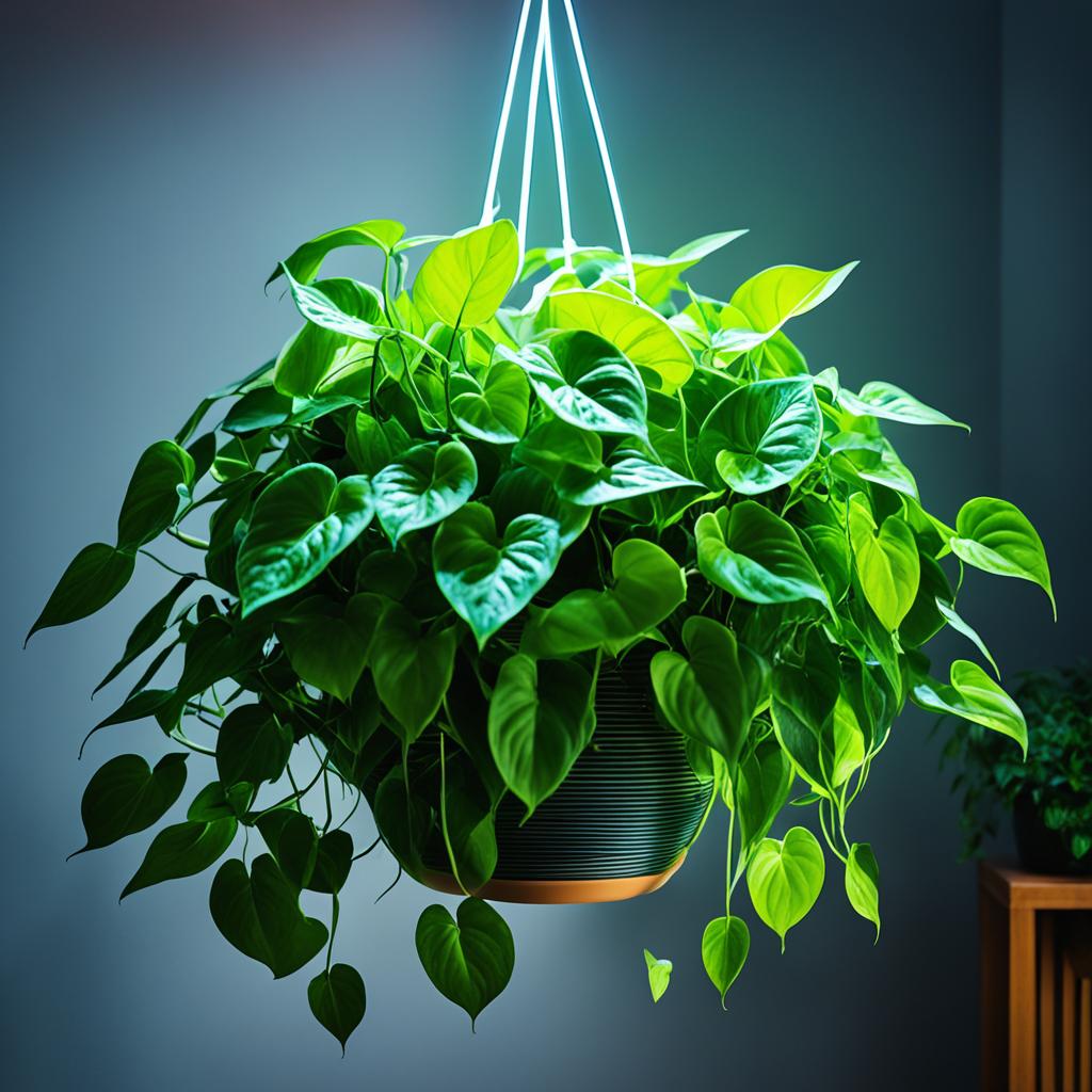 neon pothos low-maintenance indoor plant