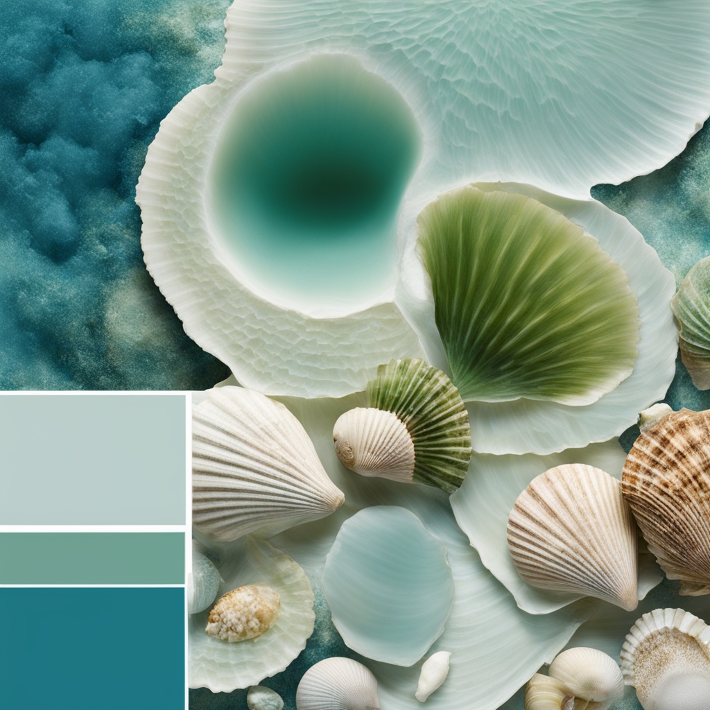 ocean-inspired colors