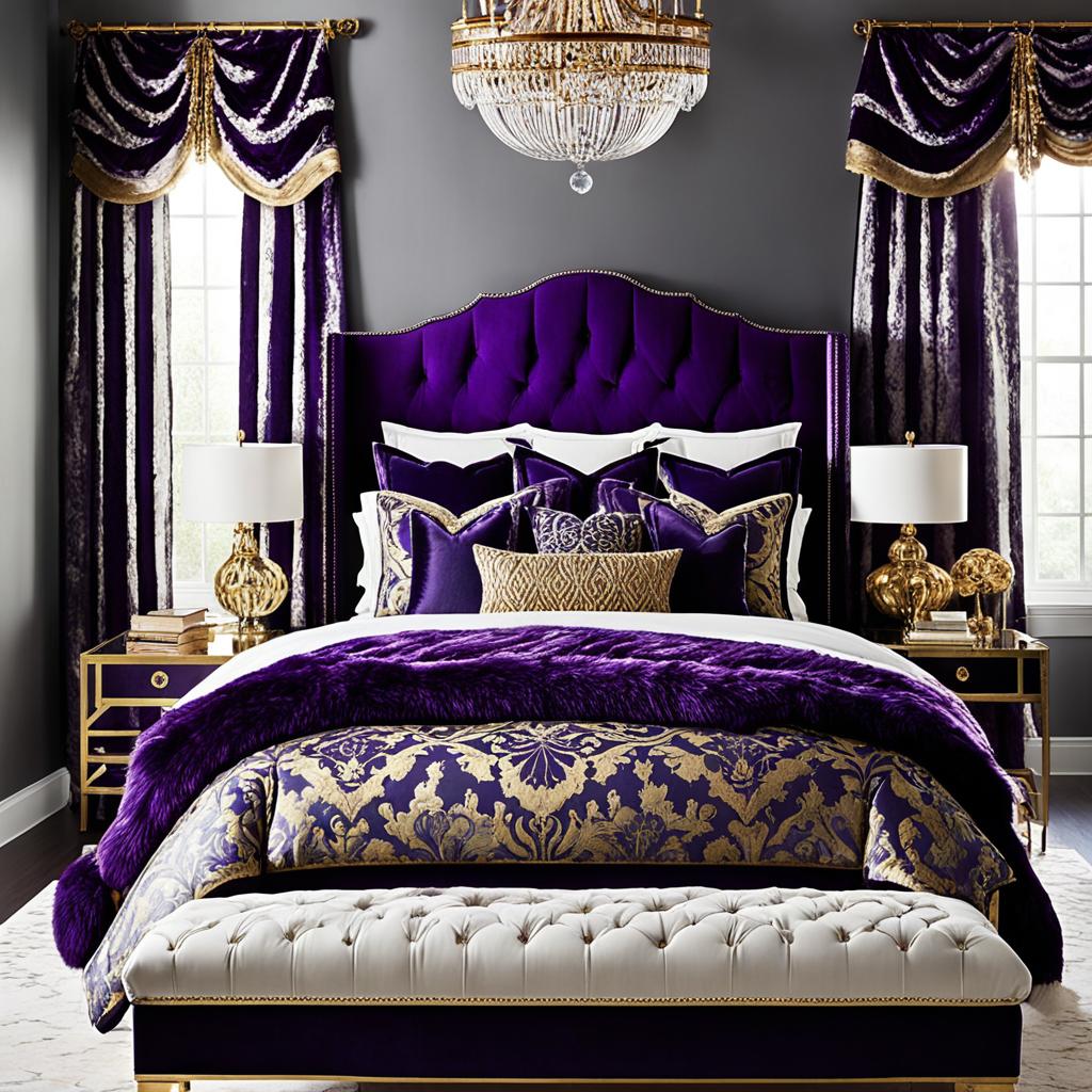 opulent bedroom decor