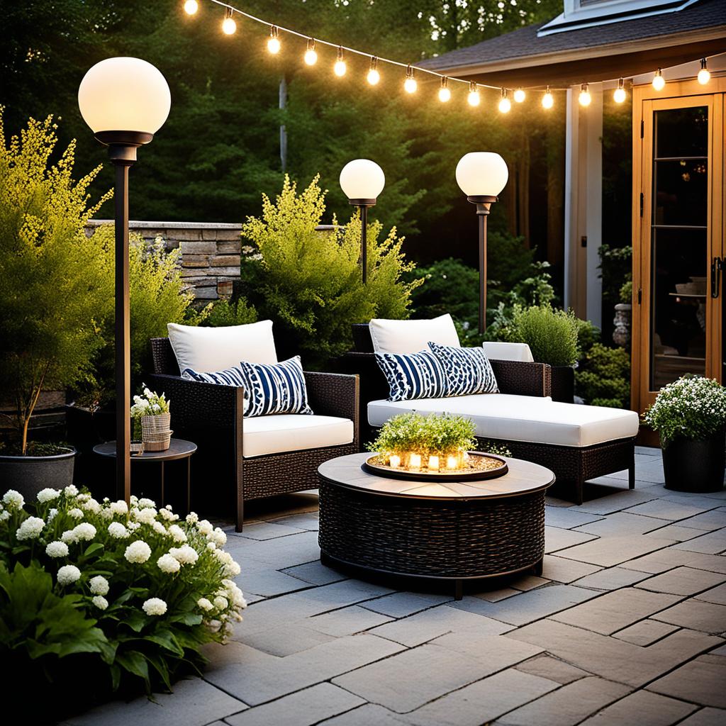 patio outdoor floor lamps