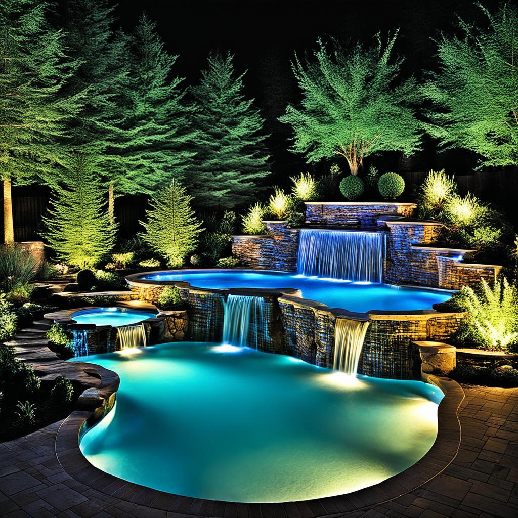 pool lighting ideas