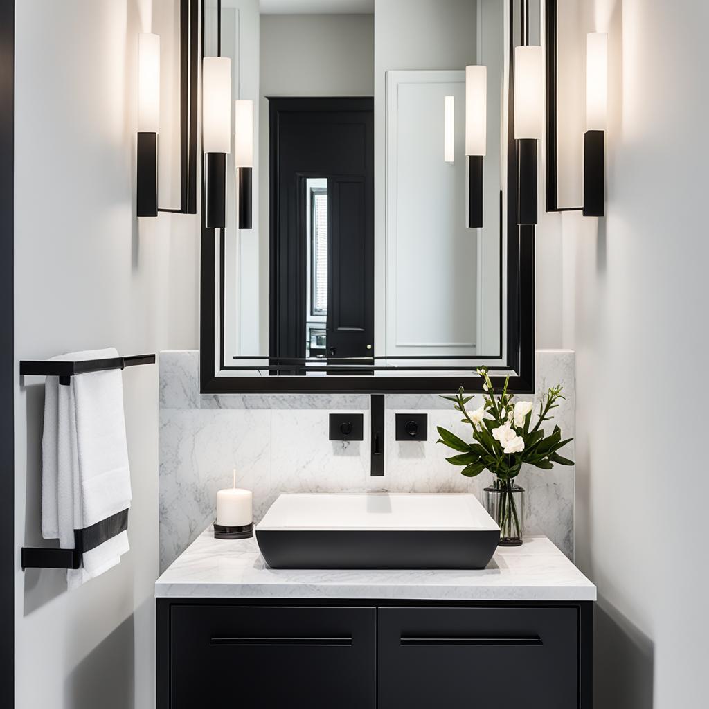 powder room vanities