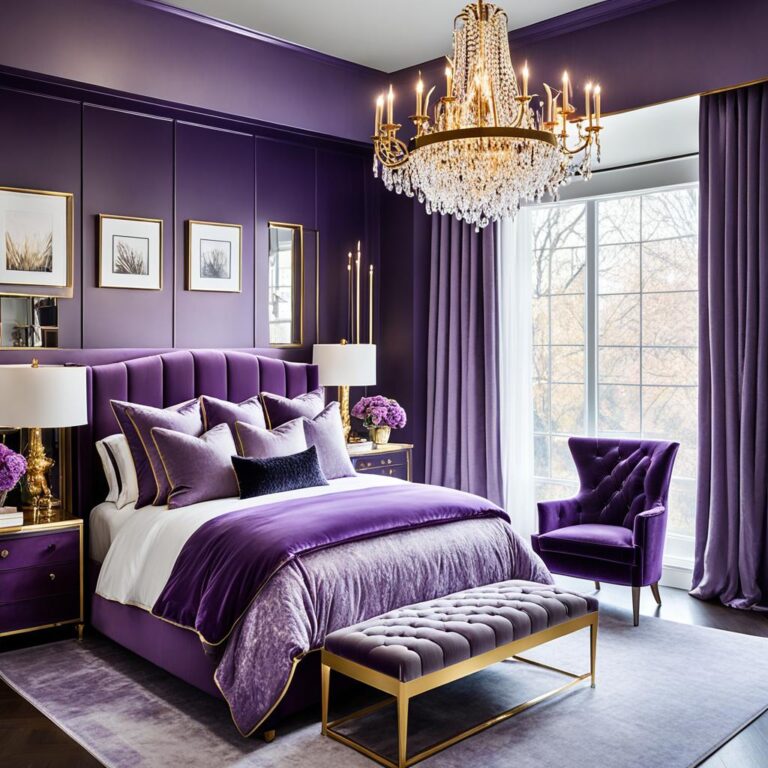 Enchanting Purple Bedroom Ideas for a Royal Ambiance