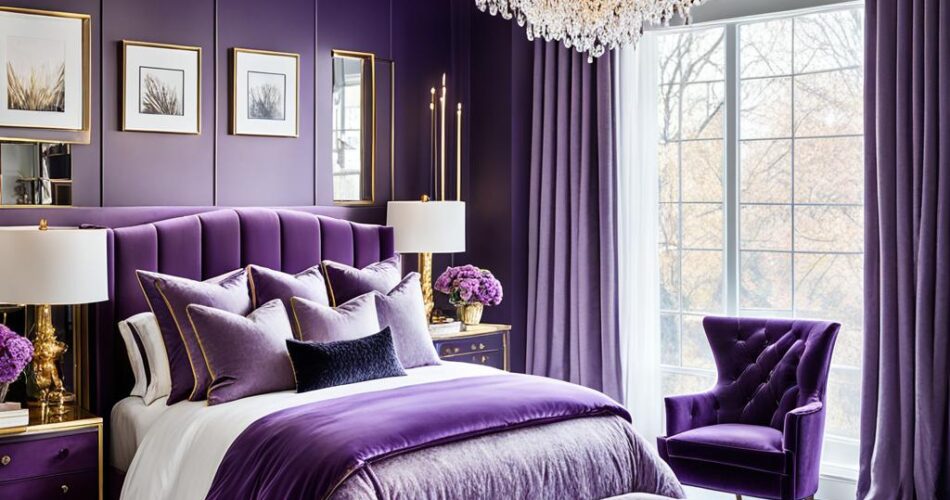 purple bedroom ideas