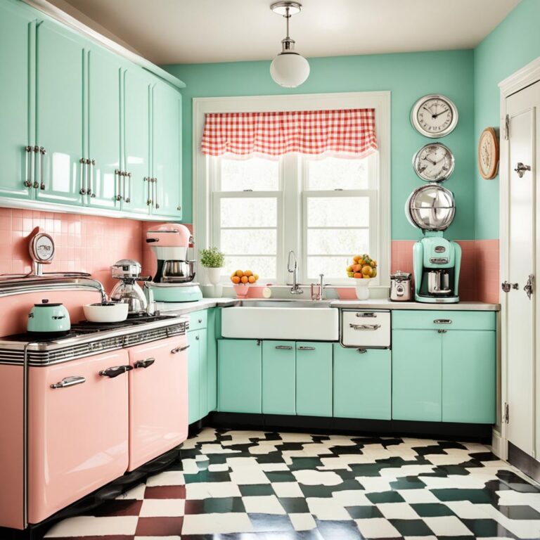 Retro Kitchen: Embrace Nostalgic Charm in Your Home