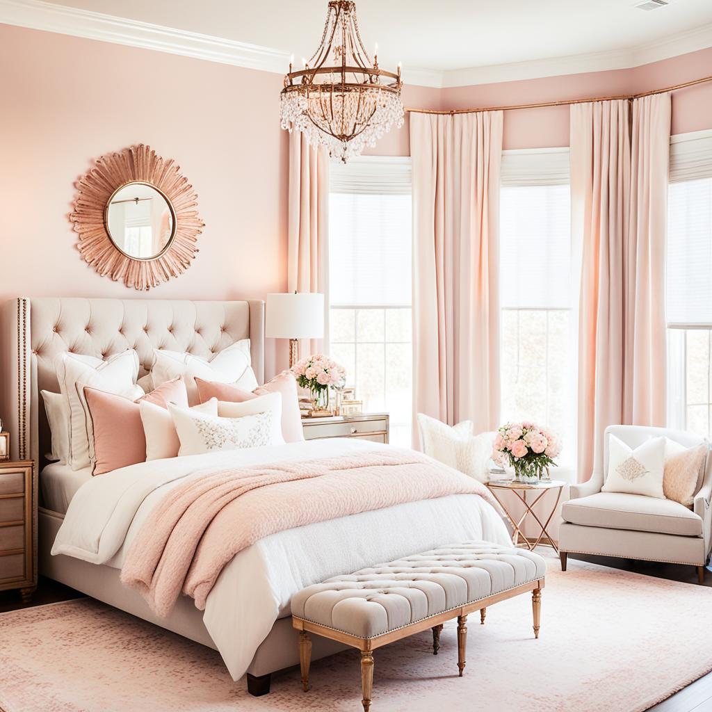 rosy pink room