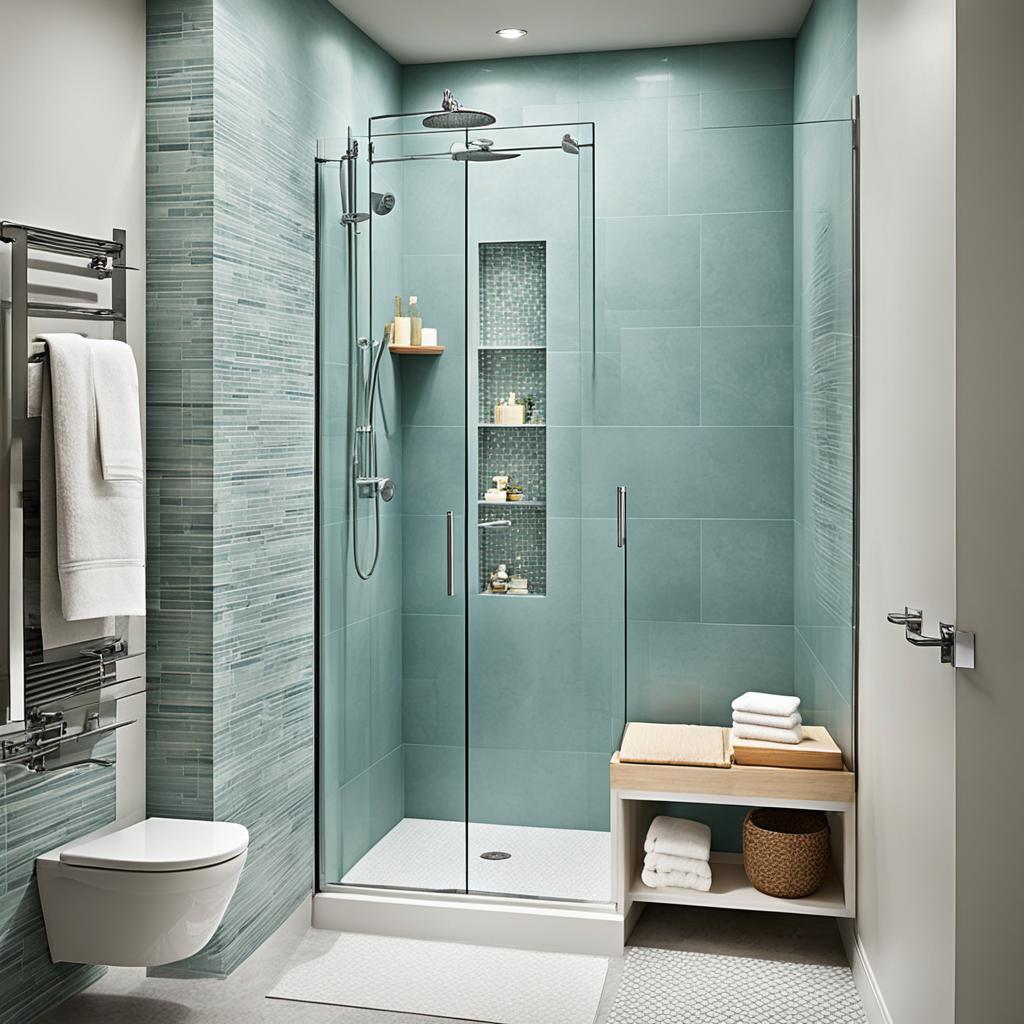 small shower stall ideas