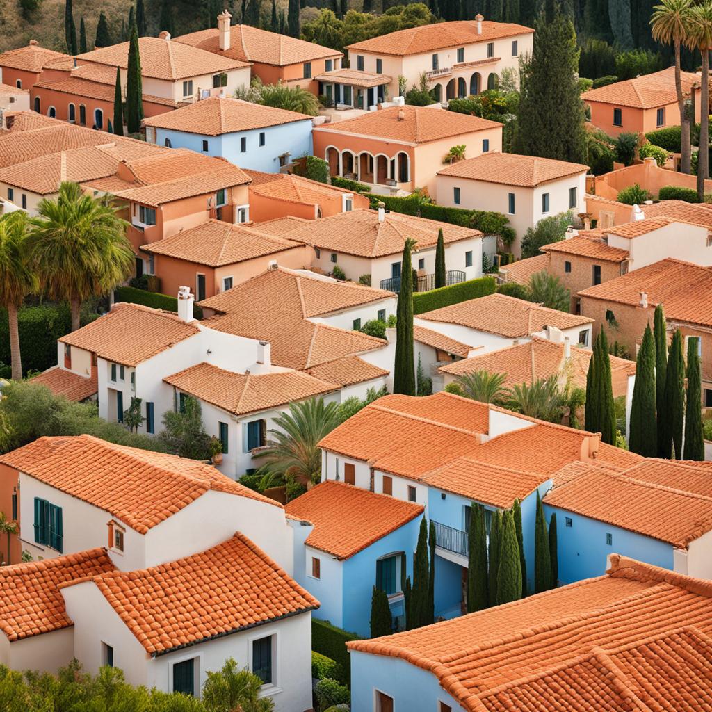 terracotta roofs