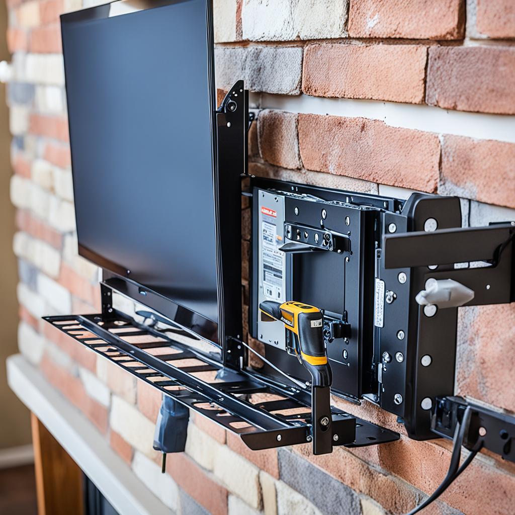 tv wall mount installation