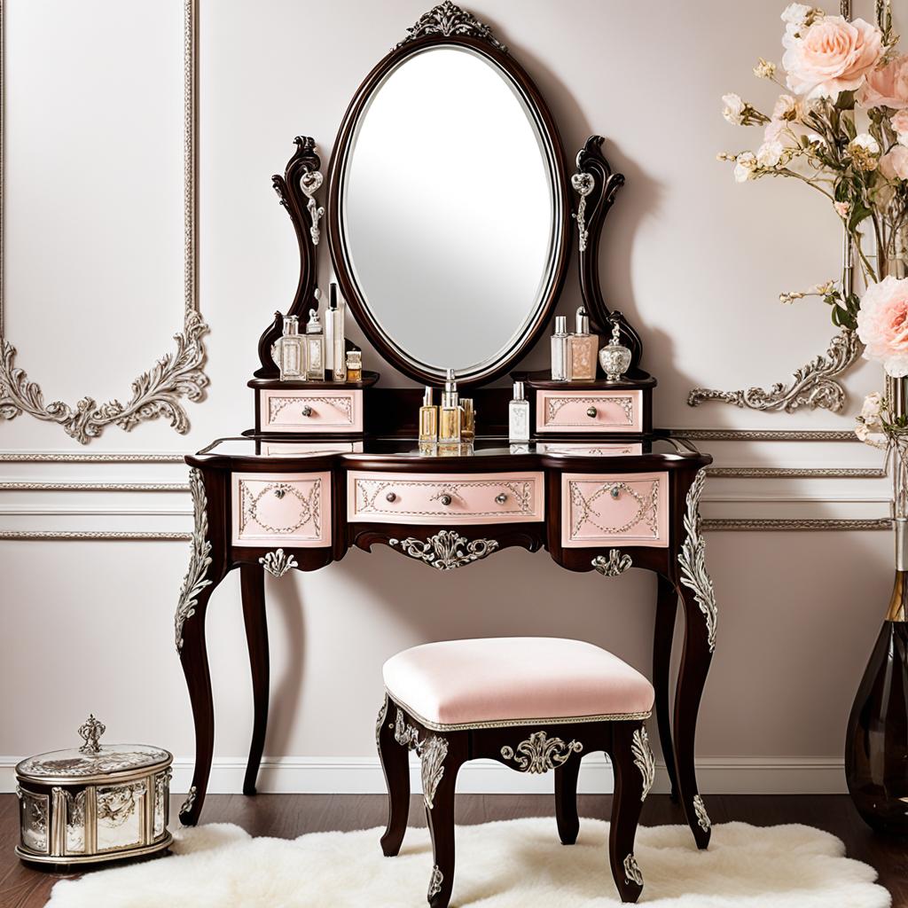 vintage vanity set