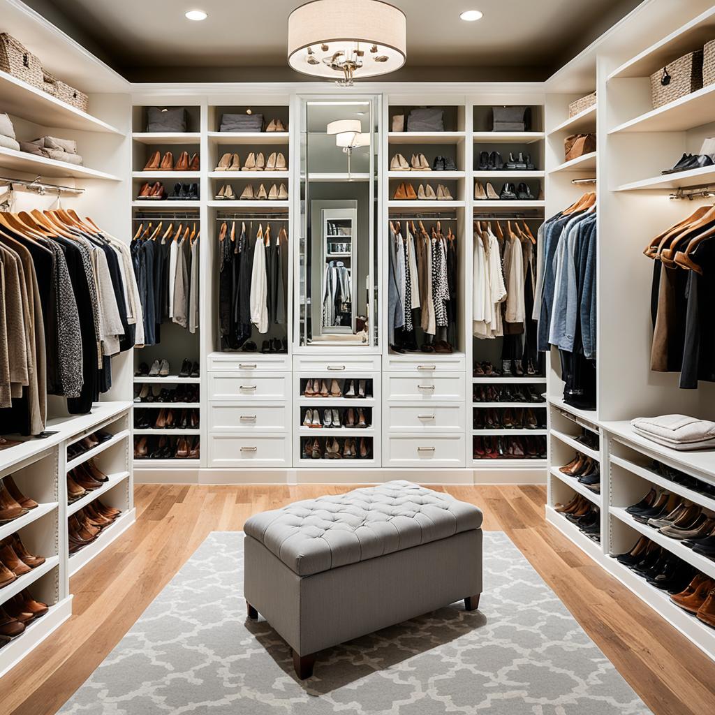 walk-in closet idea