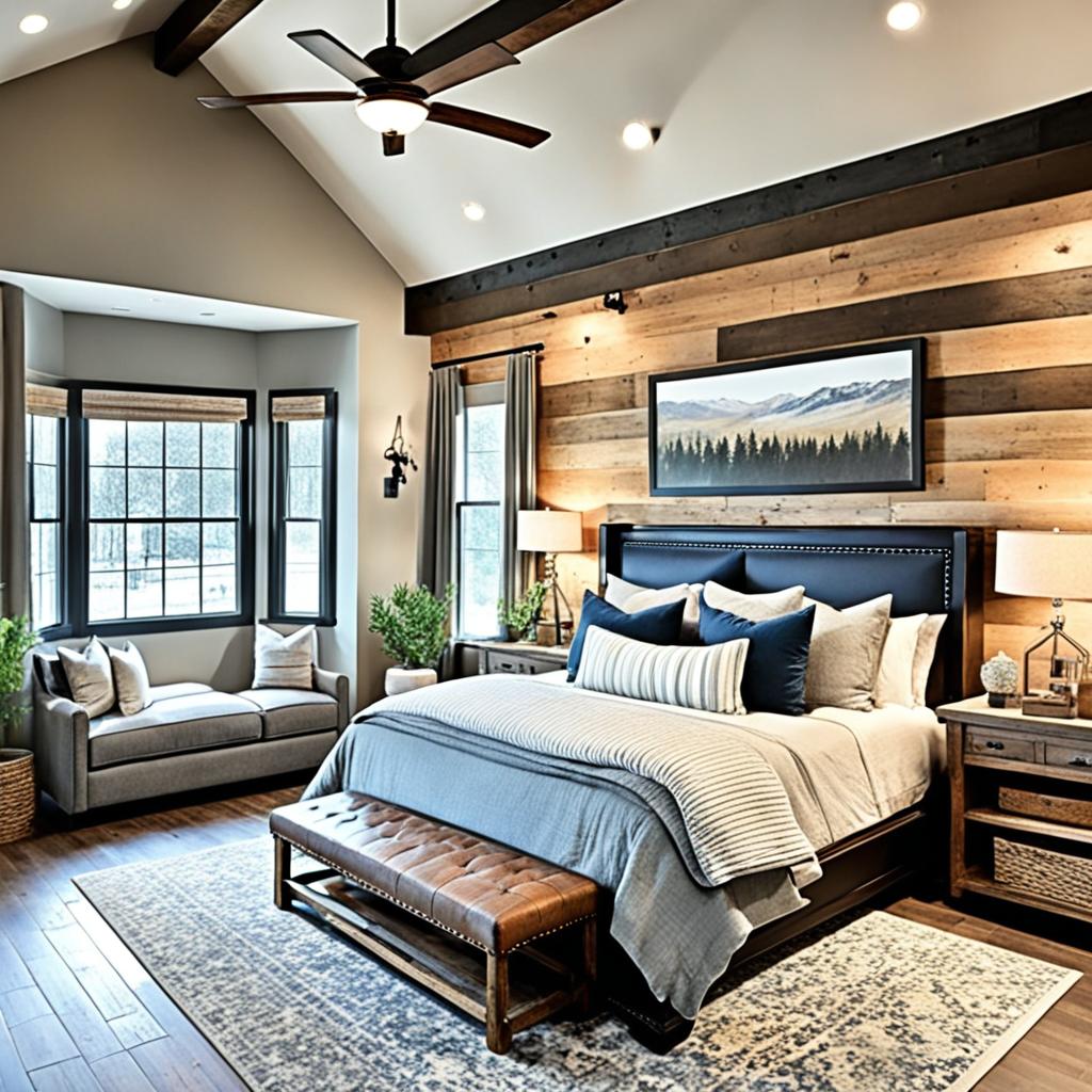 Barndominium master suite