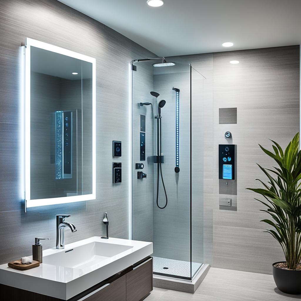 Bathroom accessory ideas with smart features