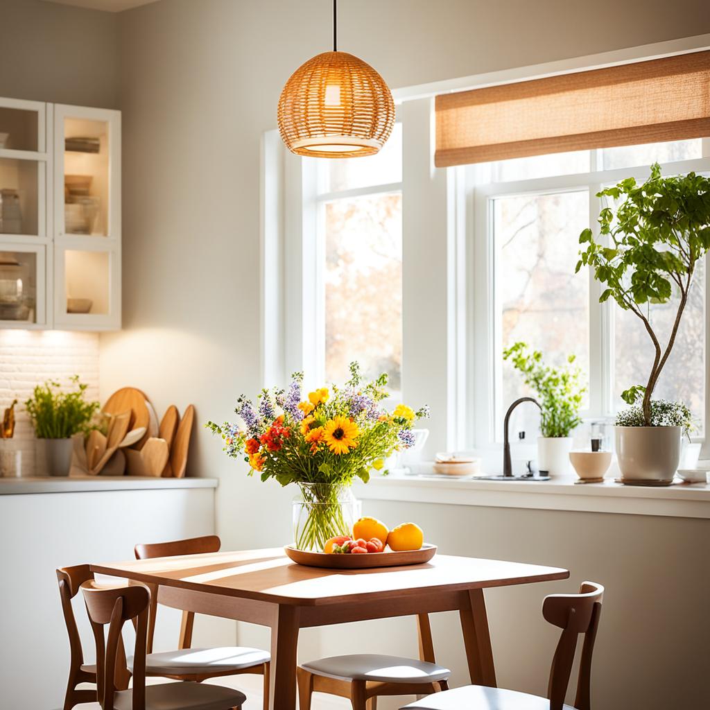 Breakfast nook lighting ideas