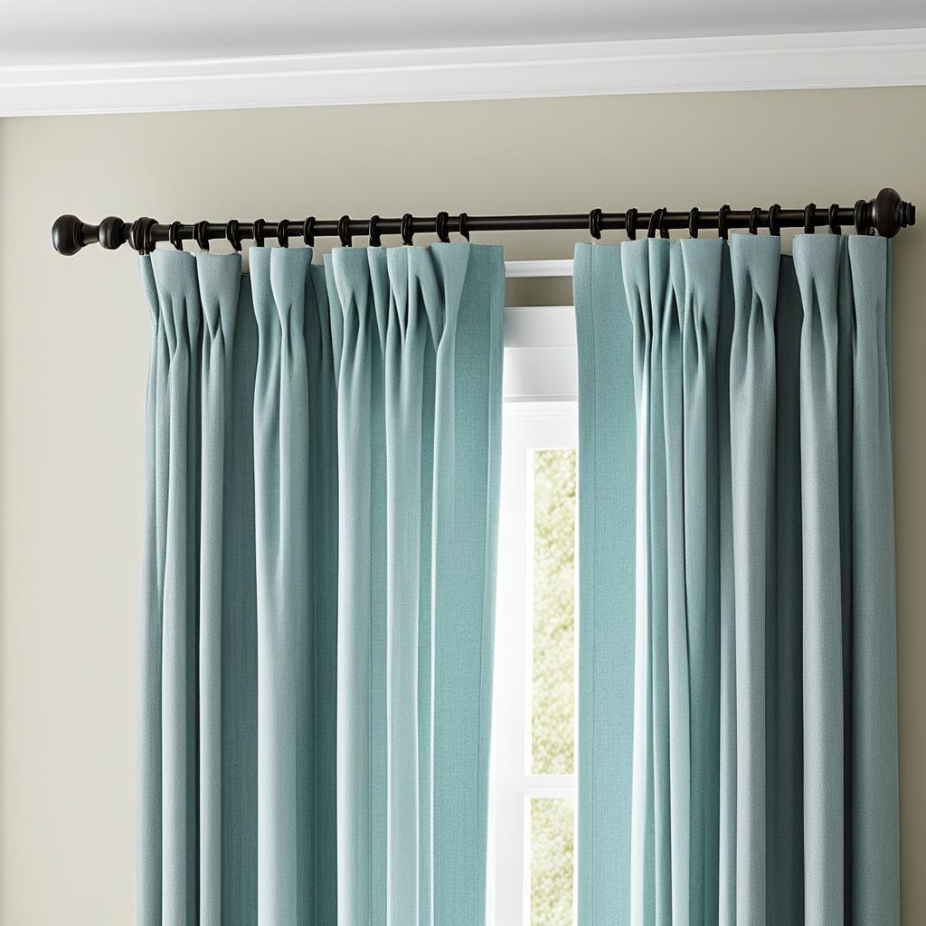 Curtain rod placement