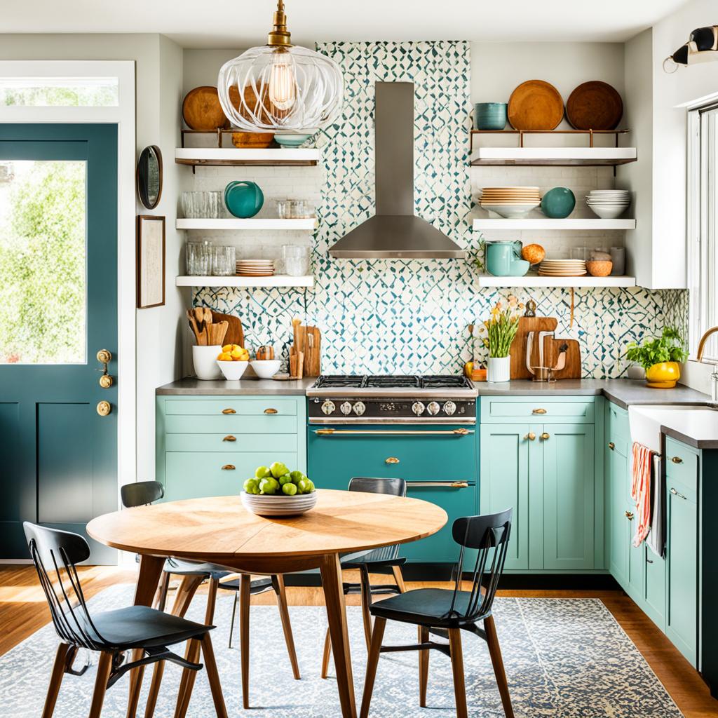 Eclectic kitchen design