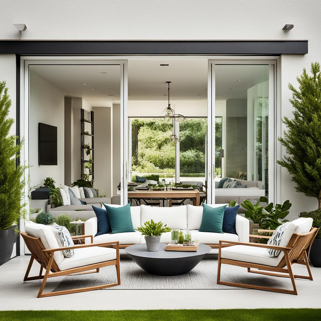 Indoor-outdoor living in mid-century modern design