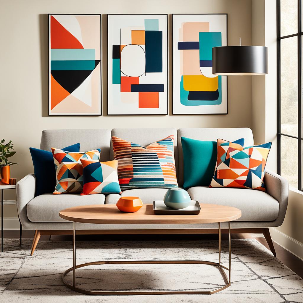 Mid-century modern design elements