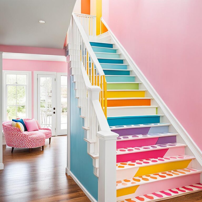 Stairway to Style: Wow-Worthy Painted Stair Designs