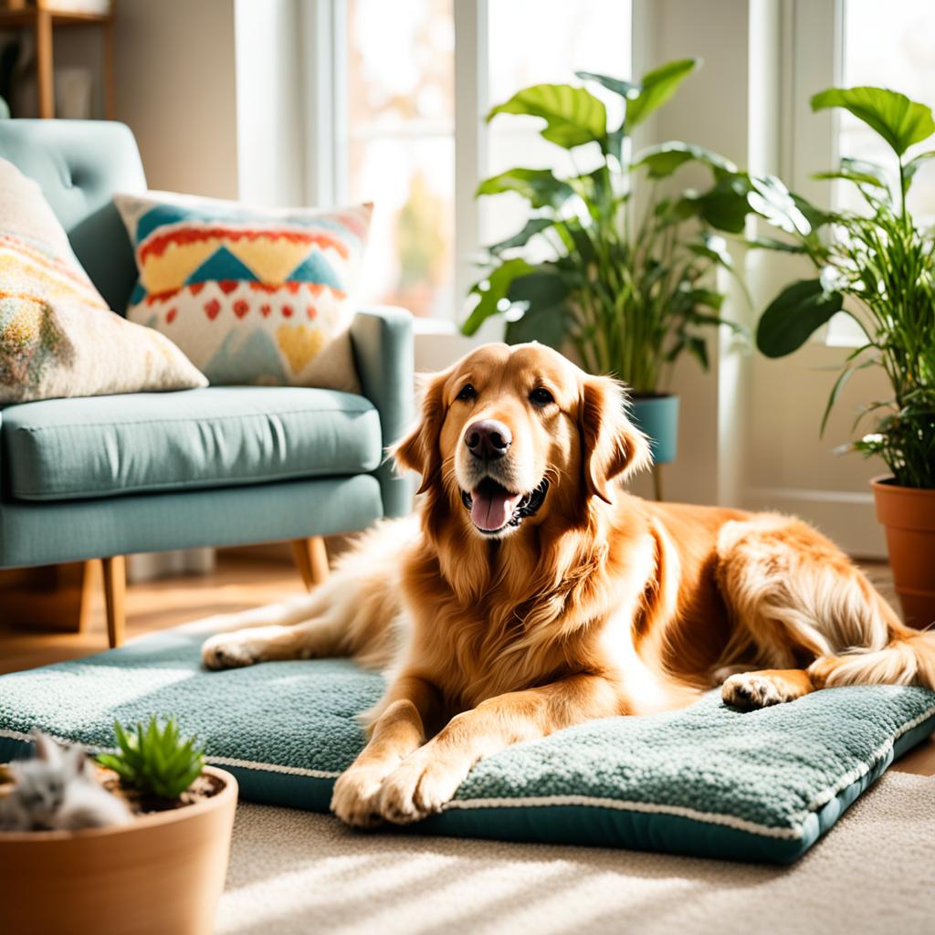 Pet-friendly living space