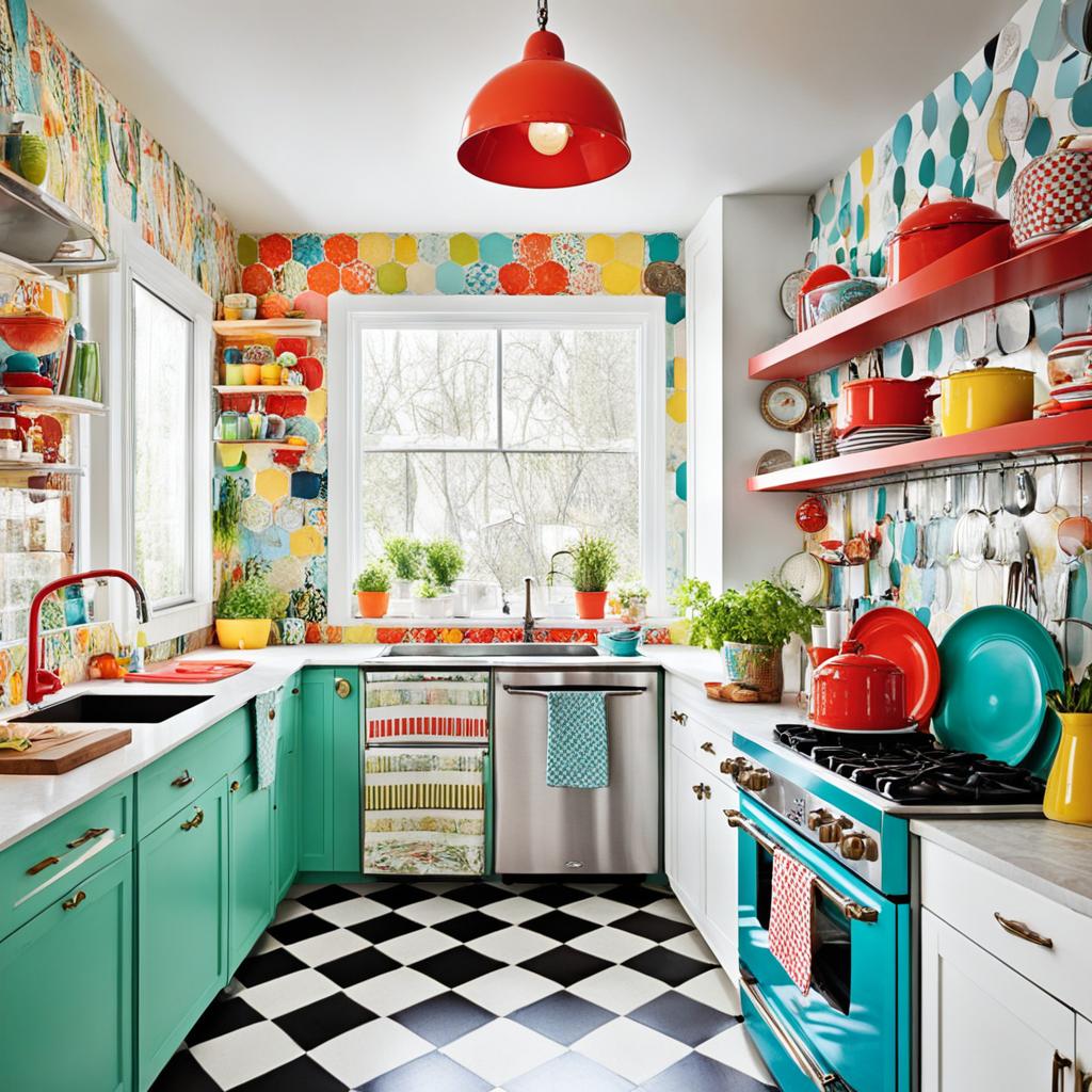 Quirky kitchen design