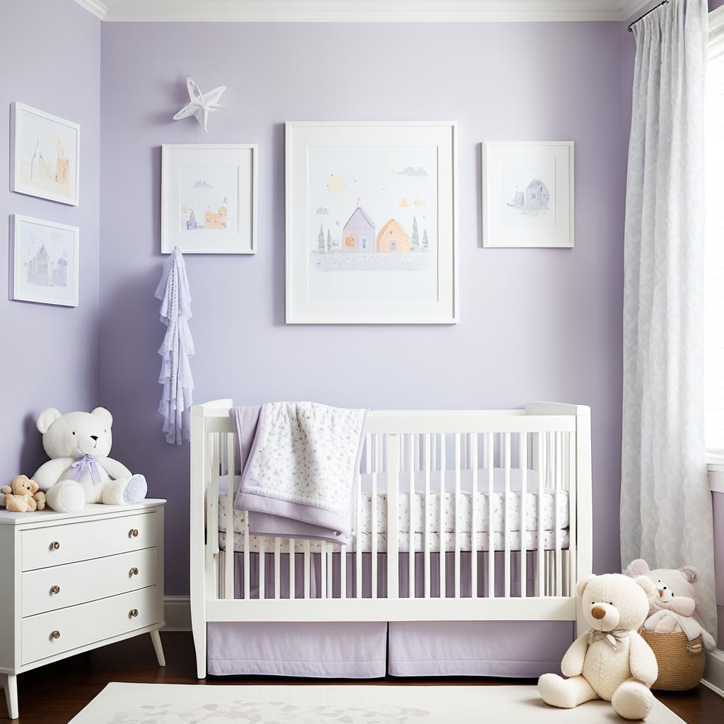 Soothing sleep environment with baby bedding