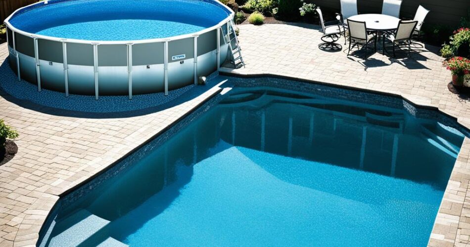 above-ground vs in-ground pool