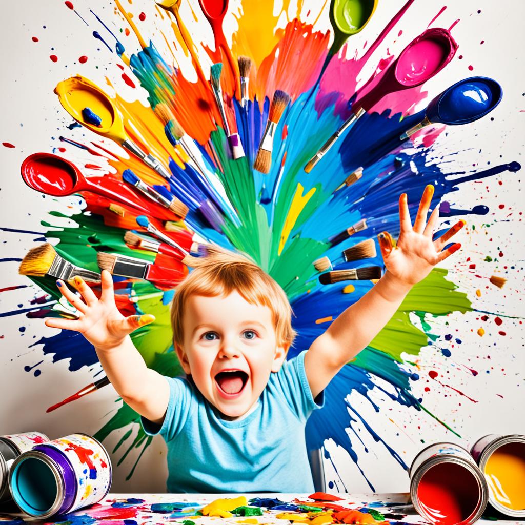 creative paint ideas for kids' spaces