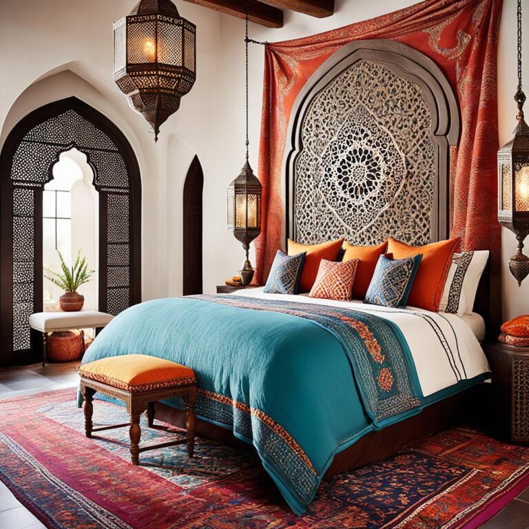 Exotic Serenity: Moroccan-Inspired Bedroom Ideas for a Luxurious Escape