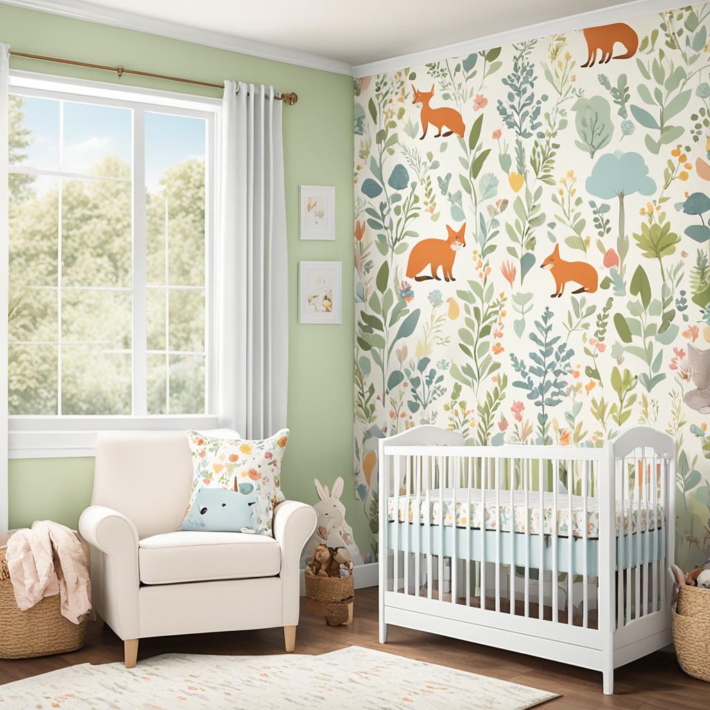 nursery wallpaper ideas