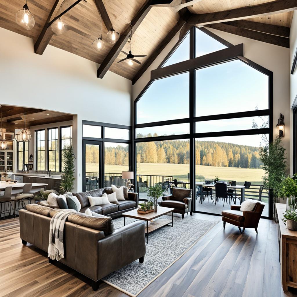 open concept barndominium