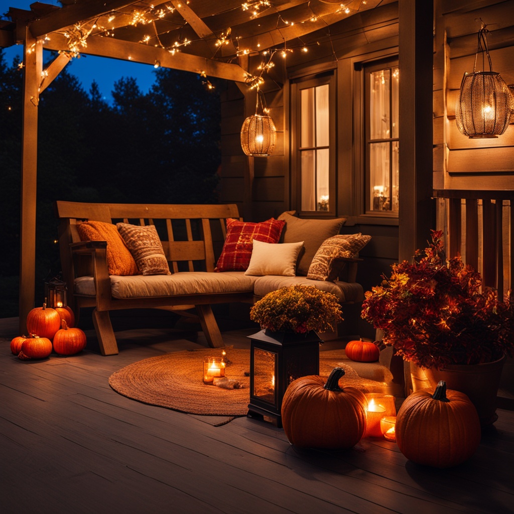 outdoor fall lighting