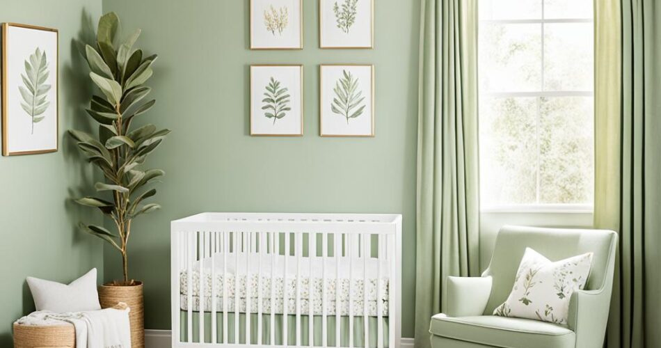 sage green nursery ideas