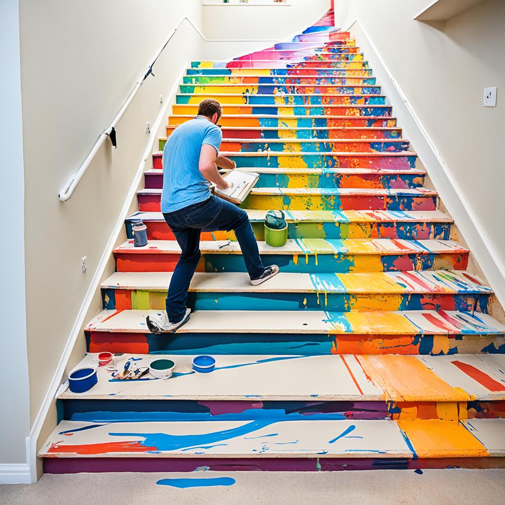 stair painting tips