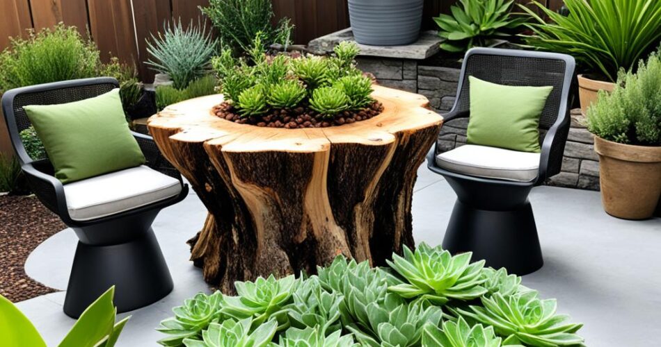 tree stump ideas