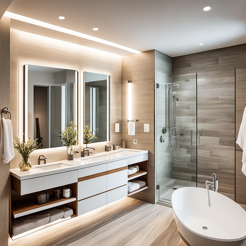 Affordable bathroom lighting upgrades