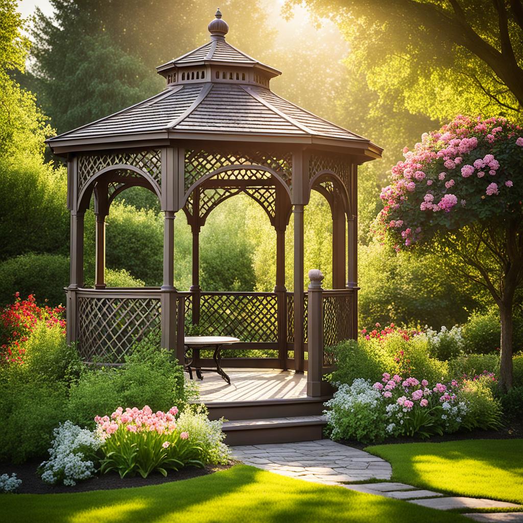 Classic wooden gazebo designs