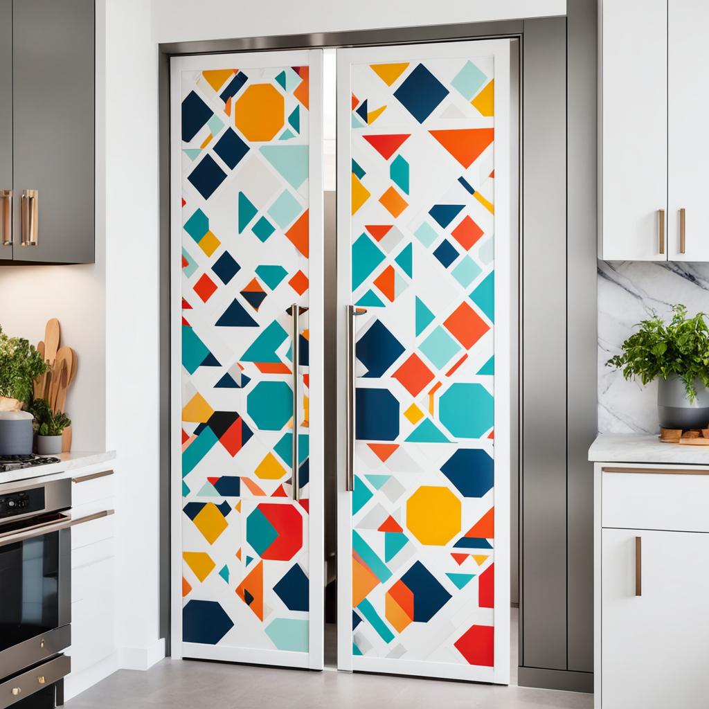 DIY pantry door makeover