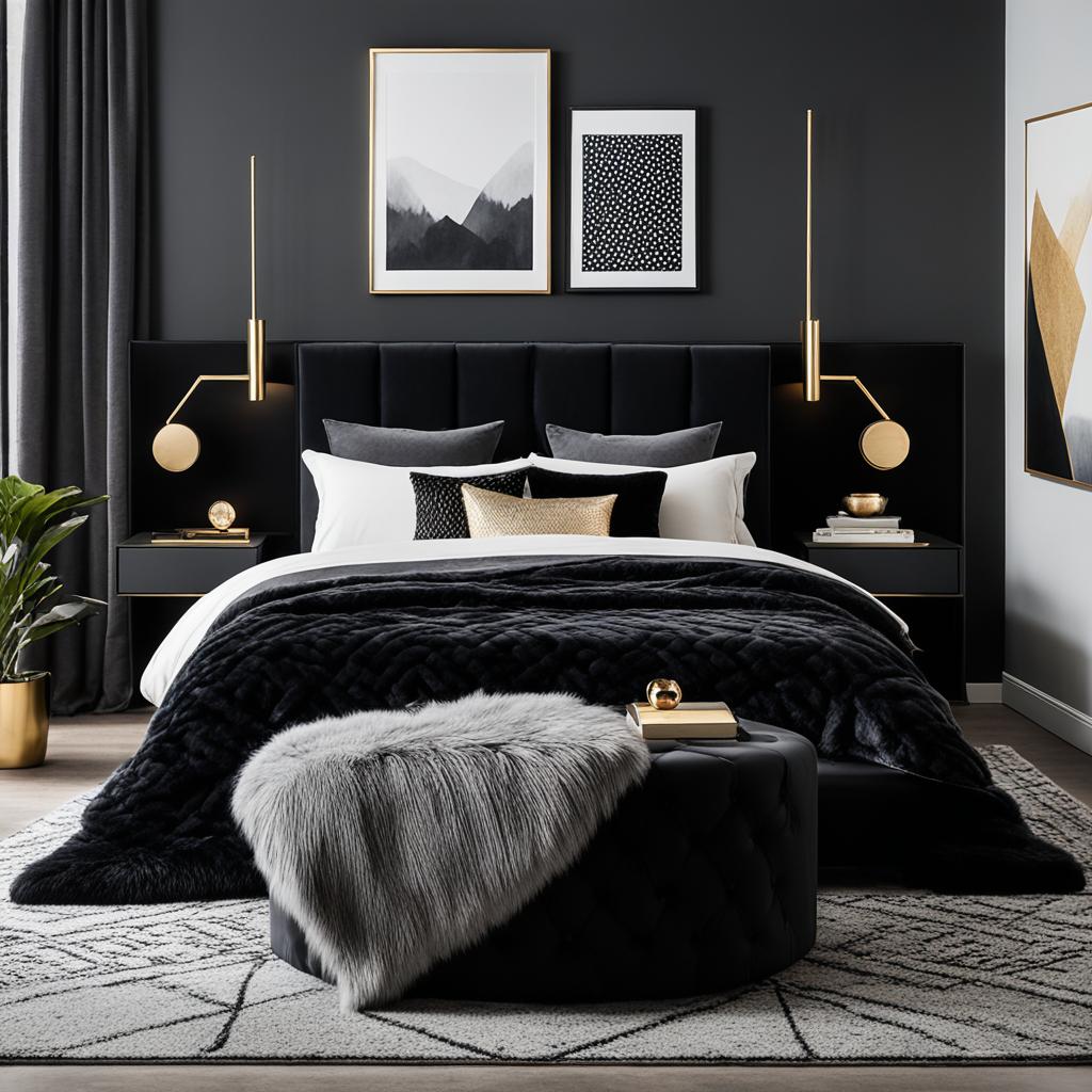 Dark bedroom furniture