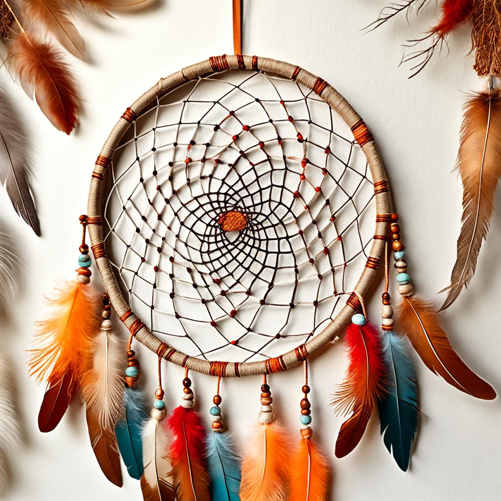 Dream catchers and feather wall art