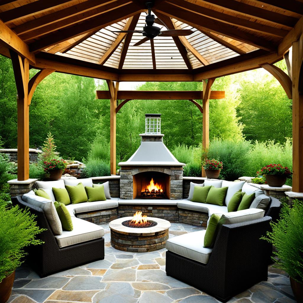 Multipurpose gazebos for outdoor living