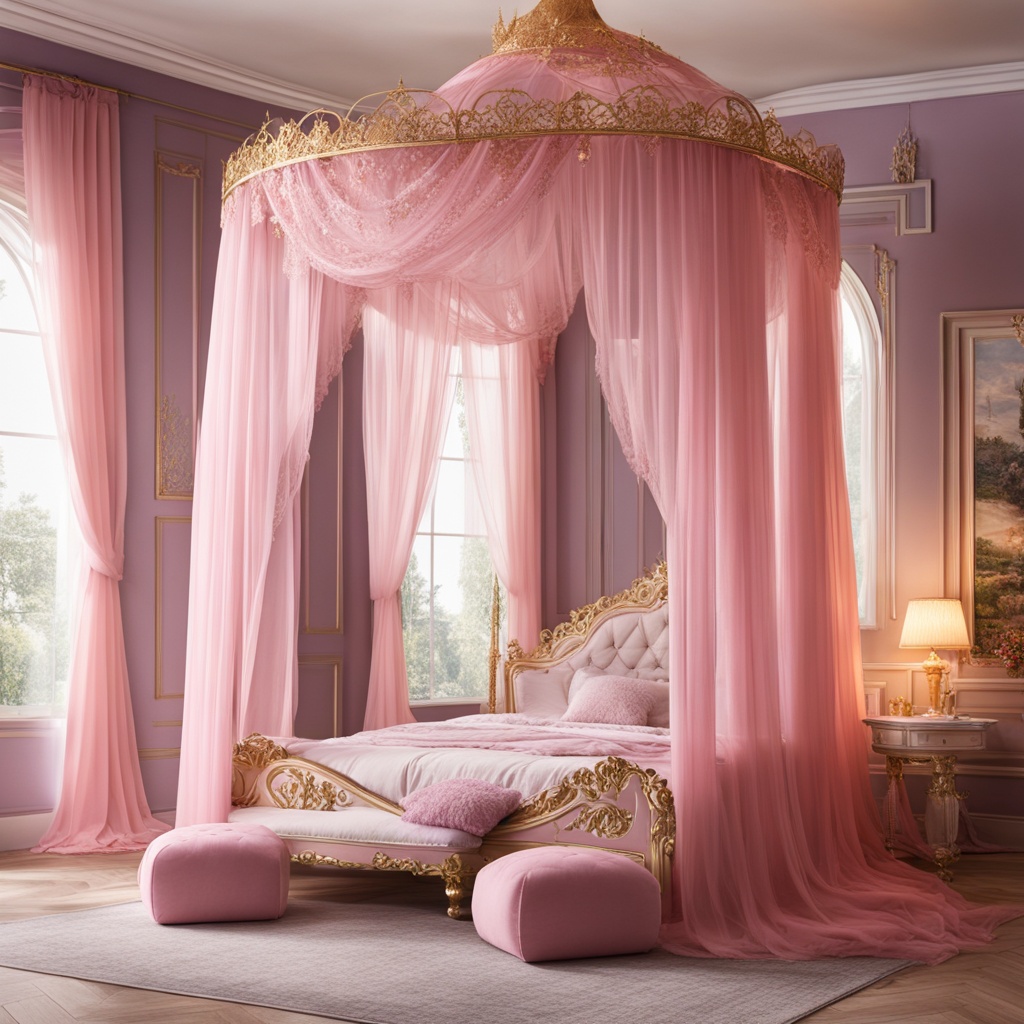 Princess canopy bed