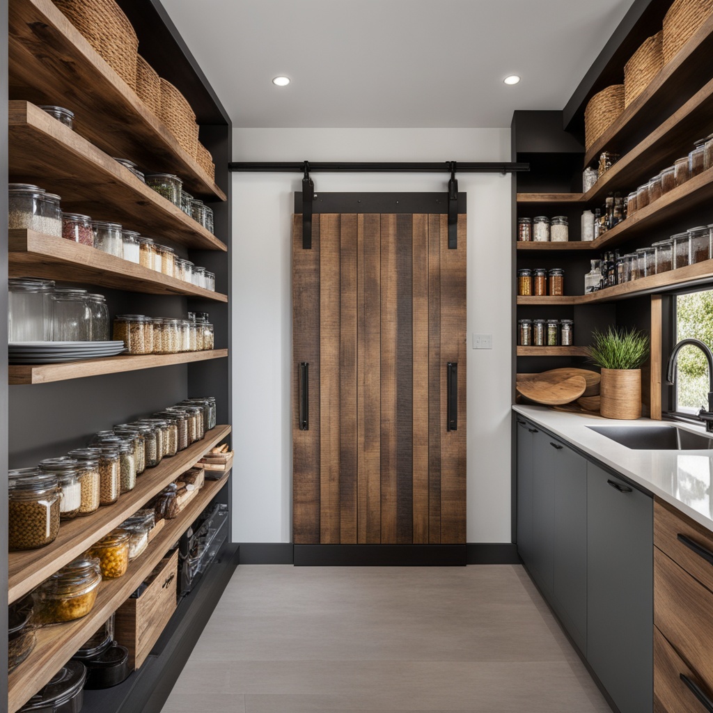 Sliding pantry doors