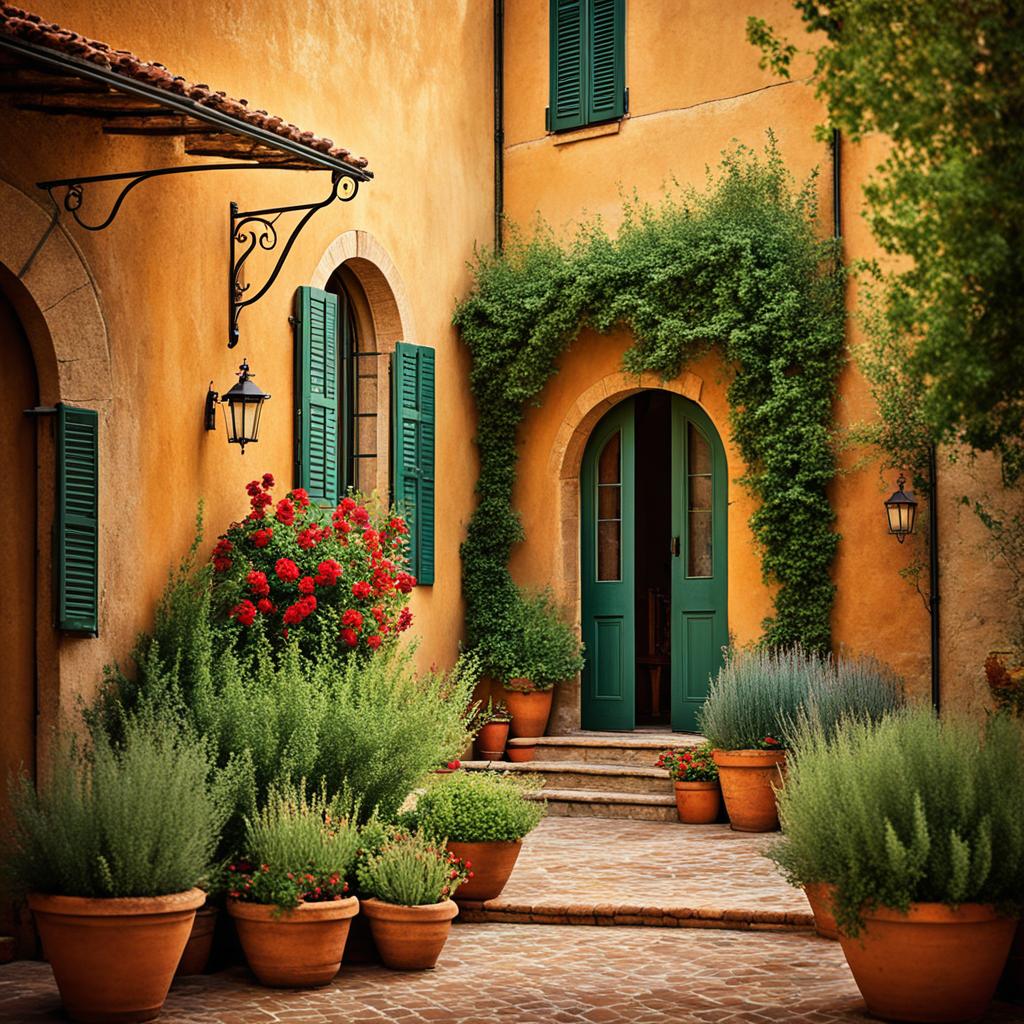 Tuscan color palette