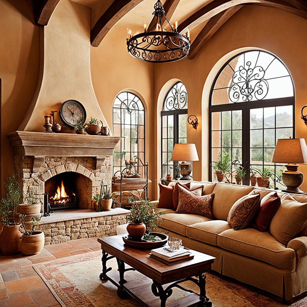 Tuscan interior design elements