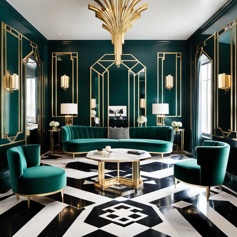 Deco Dreams: Creating an Art Deco Inspired Interior for Modern Living