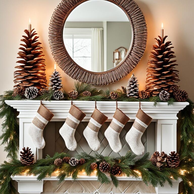 Cozy Up Your Fireplace: Creative Christmas Mantel Decor Inspirations