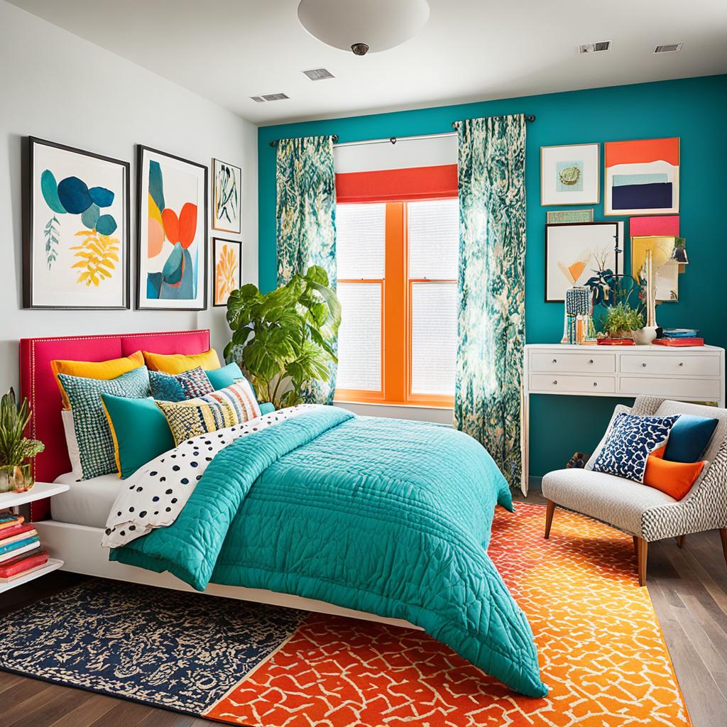 colorful bedroom designs