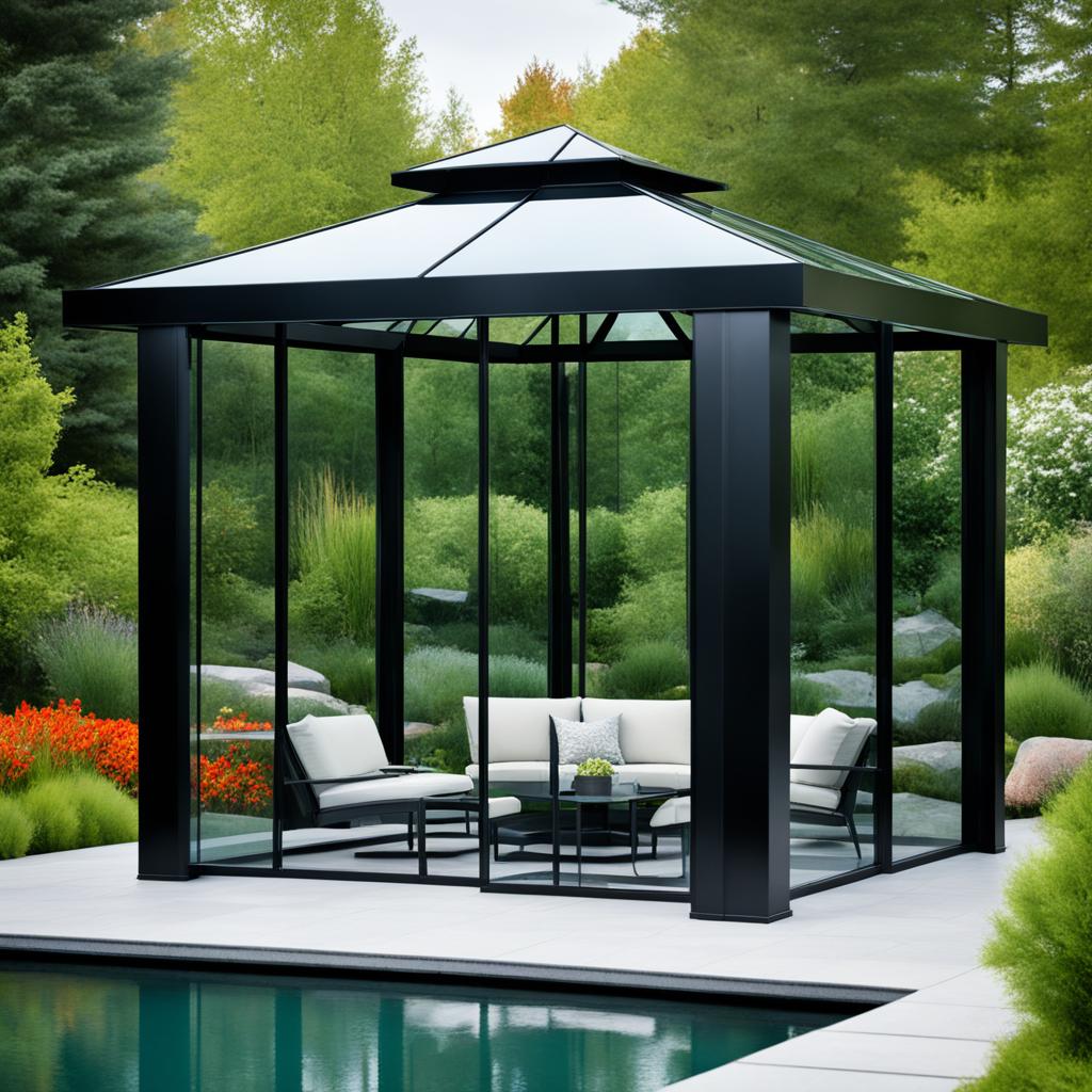 contemporary gazebo designs