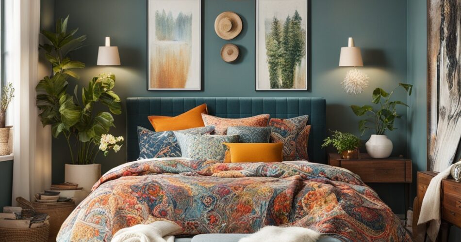 eclectic bedroom ideas